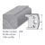 Pilana profilkés No. 70 maróblanketta 40x4,0 mm