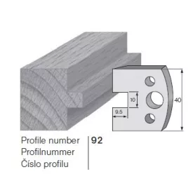 Pilana profilkés No. 92 maróblanketta 40x4,0 mm