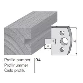Pilana profilkés No. 94 maróblanketta 40x4,0 mm