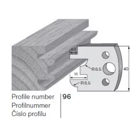 Pilana profilkés No. 96 maróblanketta 40x4,0 mm