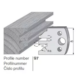 Pilana profilkés No. 97 maróblanketta 40x4,0 mm