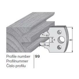 Pilana profilkés No. 99 maróblanketta 40x4,0 mm