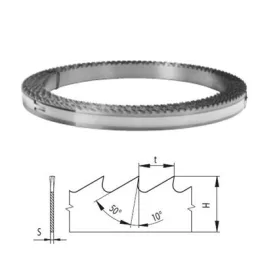 Pilana szalagfűrész 08x0,5 t=5 RO 5340-C75 (fára)