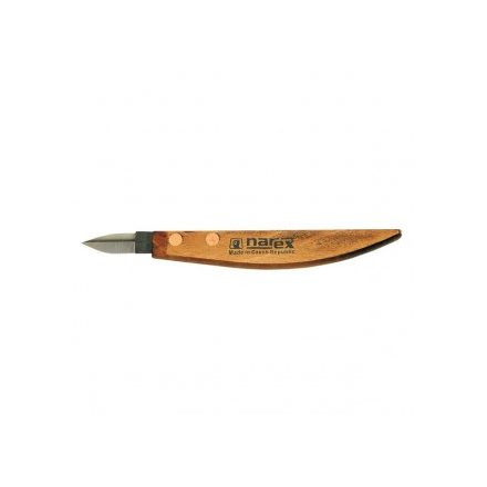 NAREX 8225 40 Fafaragó kés 2 élű, íves, hajlított
