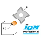 IGM F062-02081 Váltólapkás rádiuszmaró R=2 D=27 L=57,5 S=8