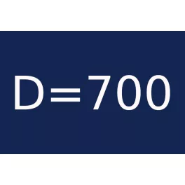 D=700 átmérővel