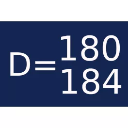 D=180, 184 átmérővel