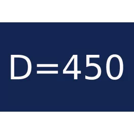 D=450 átmérővel