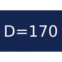 D=170 átmérővel
