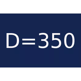 D=350 átmérővel